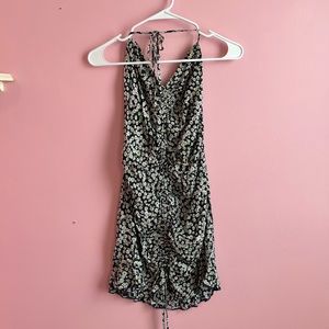 Polly flower dress mini size 8